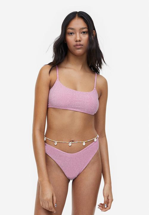 H&M - 2-Pack bikini bottoms - turquoise butterflies