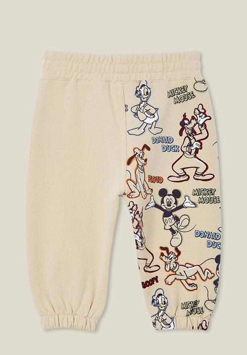 Cotton On - Felix trackpant lcn - lcn dis rainy day/mickey mouse & friends