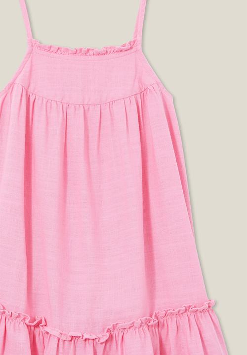 Cotton On - Alice sleeveless dress - pink gerbera