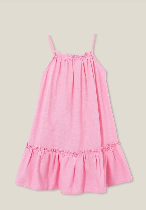 Cotton On - Alice sleeveless dress - pink gerbera