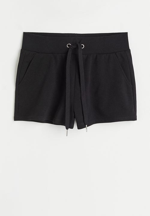 H&M - Sweatshorts - black