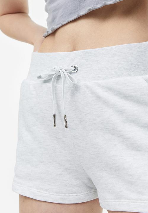 H&M - Sweatshorts - light grey marl