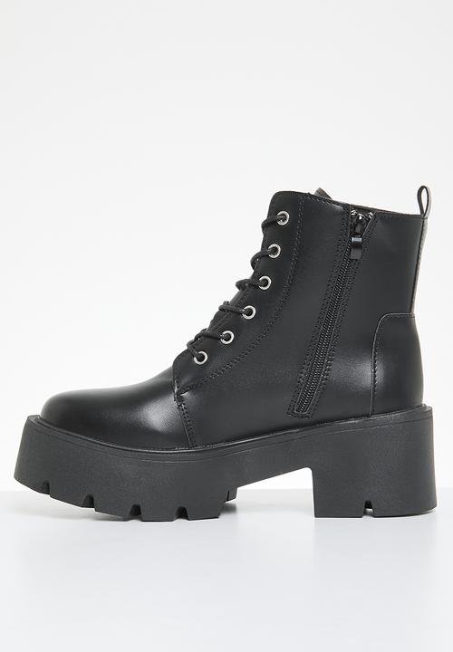 Superbalist - Lara lace-up boot - black