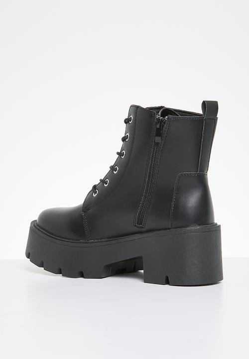 Superbalist - Lara lace-up boot - black