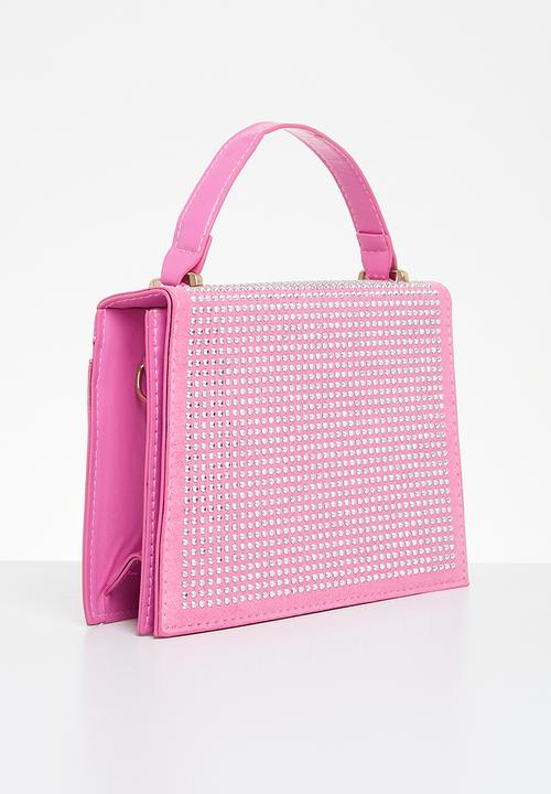 MILLA - Luna clutch bag - pink