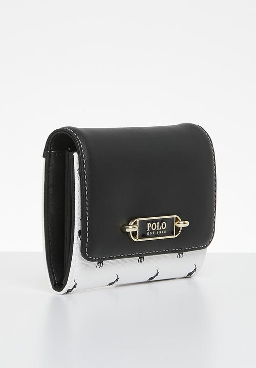 POLO - Marina small clutch purse - black