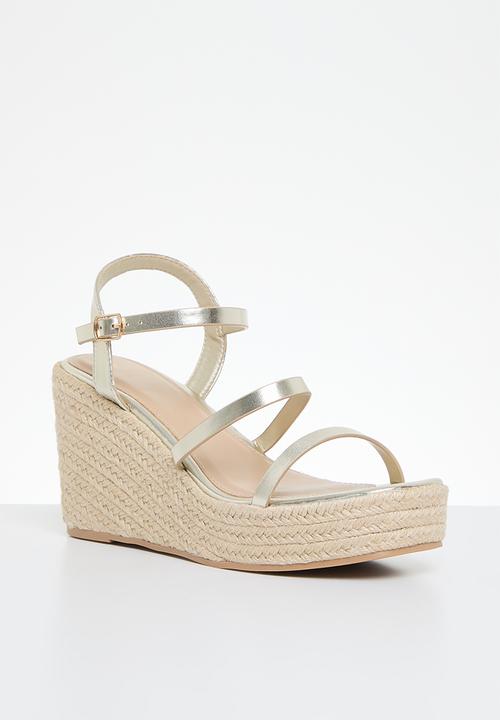 Cotton On - Sophia multi strap espadrille - tan 