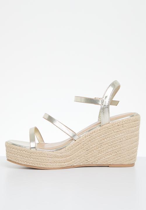 Cotton On - Sophia multi strap espadrille - tan 