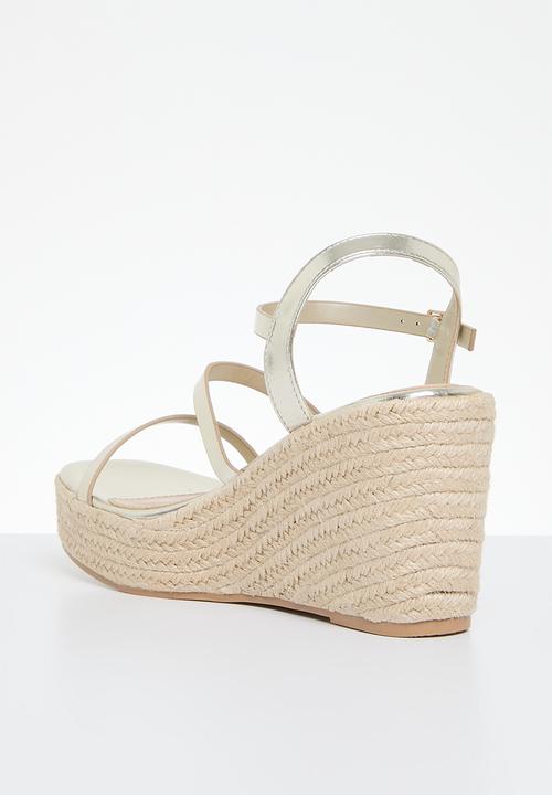 Cotton On - Sophia multi strap espadrille - tan 