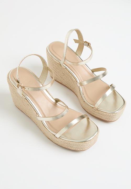 Cotton On - Sophia multi strap espadrille - tan 