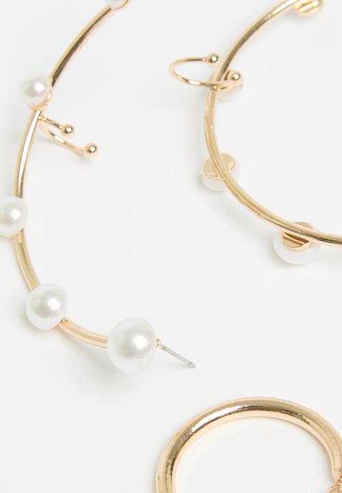 Superbalist - Maggie earring pack - gold