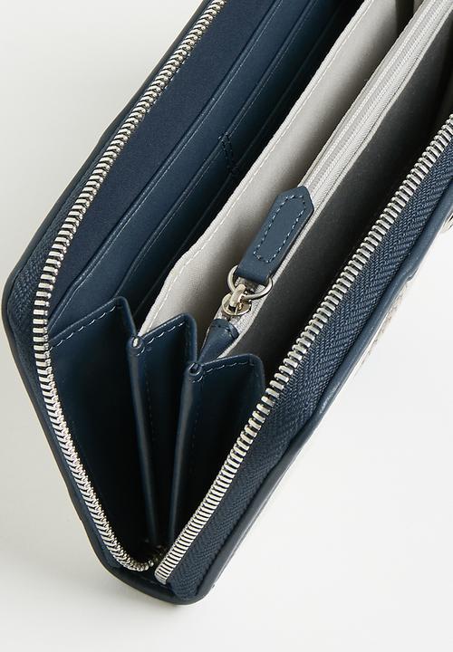POLO - Parker zip around purse - grey