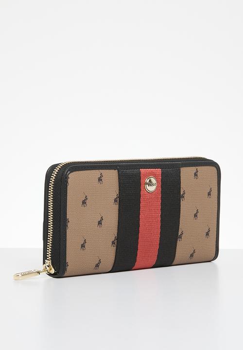 POLO - Parker zip around purse - camel