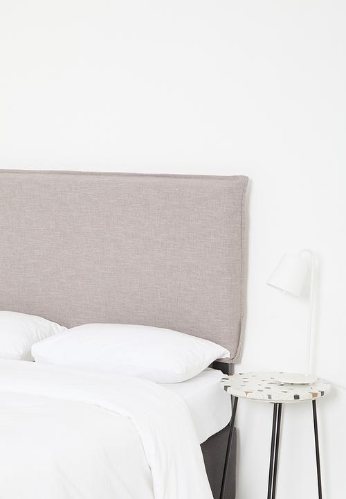 Sixth Floor - Chicago Slipcover headboard - natural