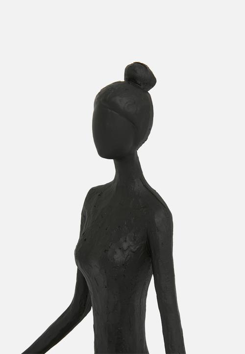 H&S - Yoga Figure Sitting - Black