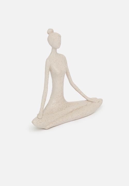 H&S - Yoga Figure Sitting - Sand