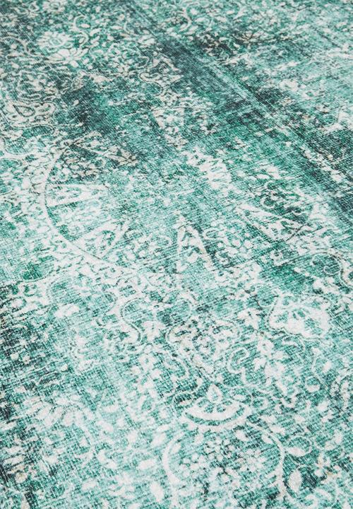Fotakis - Eve printed rug - distressed Emerald