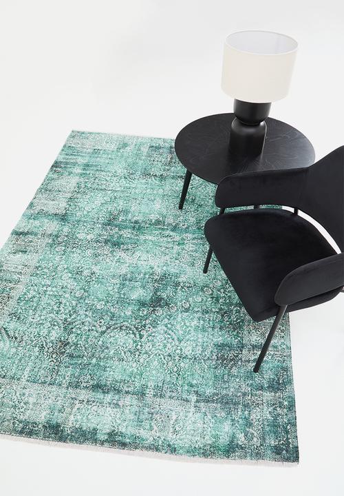 Fotakis - Eve printed rug - distressed Emerald