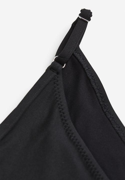 H&M - Tanga bikini bottoms - black