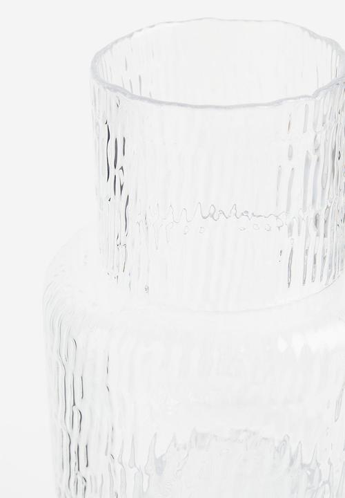 H&M - Large glass vase - transparent