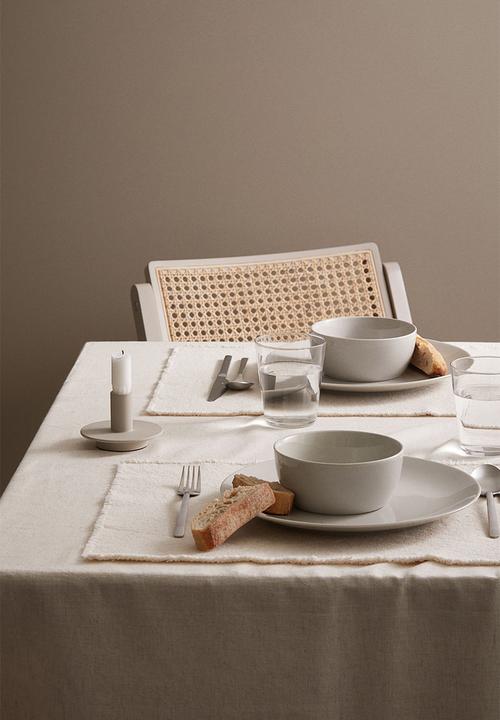 H&M - 2 Pack canvas place mats - light beige