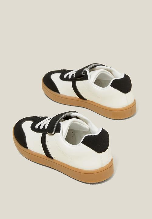 Cotton On - Lenny retro sneaker - black/ecru