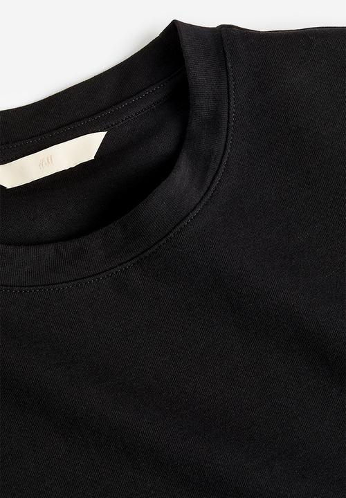 H&M - Cotton t-shirt - black