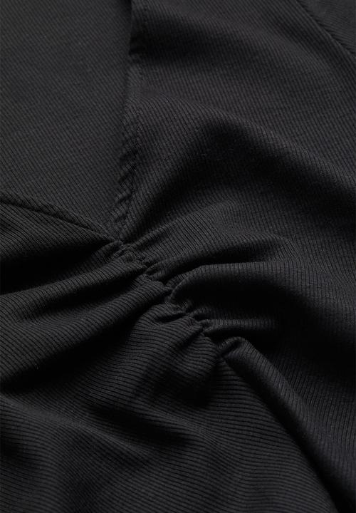 H&M - Ribbed top - black
