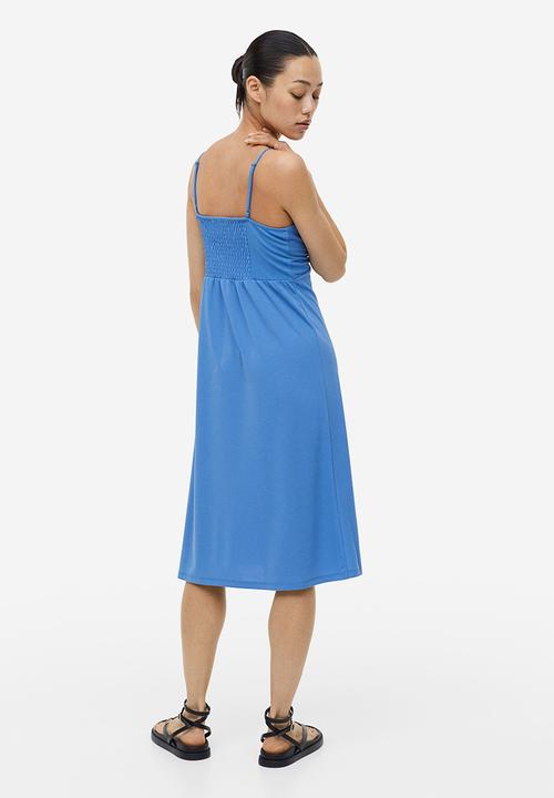 H&M - Twist-detail dress - blue