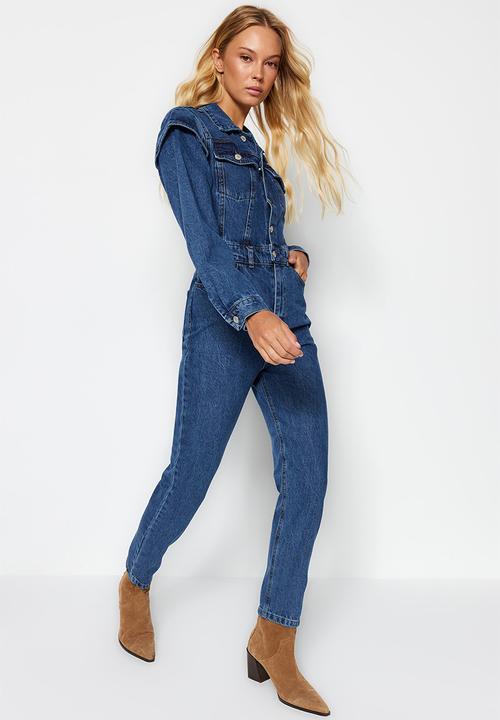Trendyol - Limited edition denim overalls - indigo