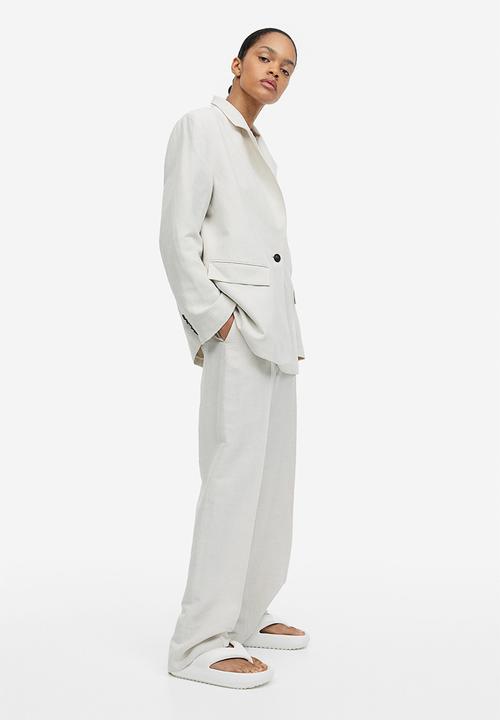 H&M - Flip-flops - white