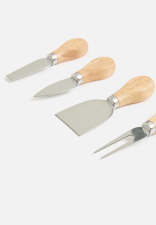 Excellent Houseware - Cheese set - wood