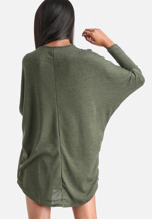 Influence. - 0Jersey Long Sleeve Tunic Top