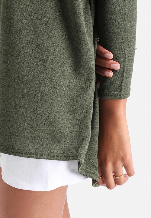 Influence. - 0Jersey Long Sleeve Tunic Top