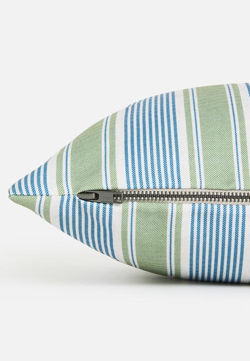 Hertex Haus - Lagoon Patio Cushion Cover - Multi stripes