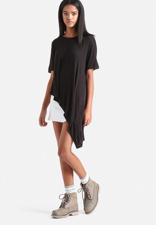 Influence. - Asymmetric Jersey Top