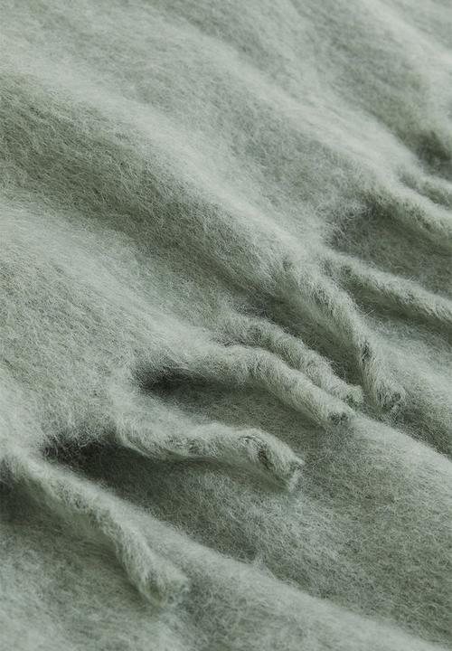 H&M - Wool-blend blanket - green