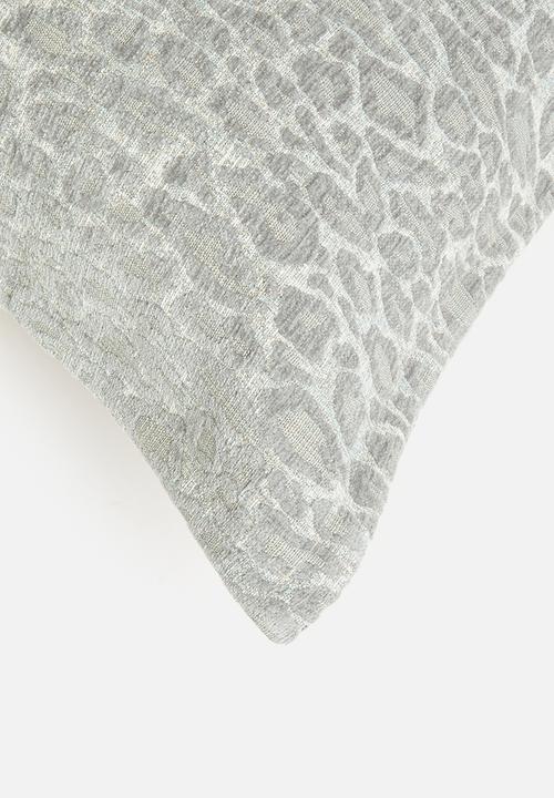 Grey Gardens - Waffle Cushion Cover - Grey 1