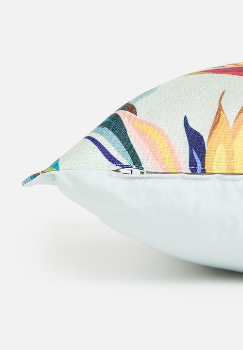 Grey Gardens - Flora Cushion Cover -  Multi