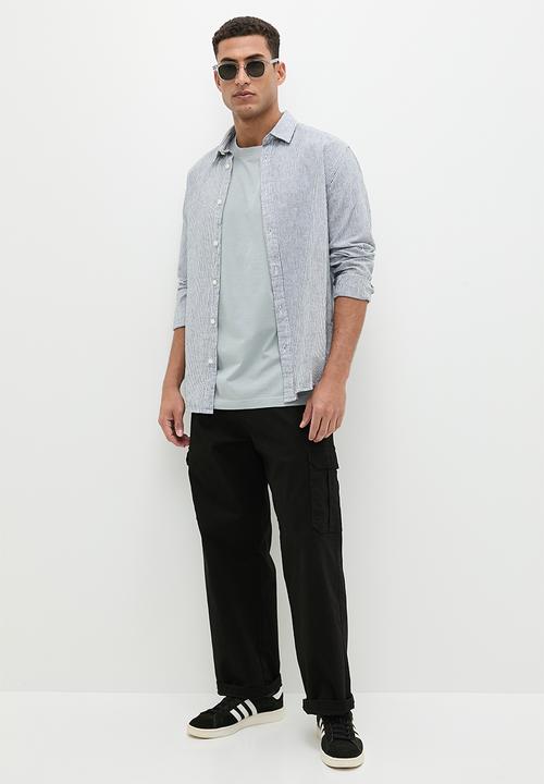 Cotton On - Organic loose fit  T-shirt - blue haze1