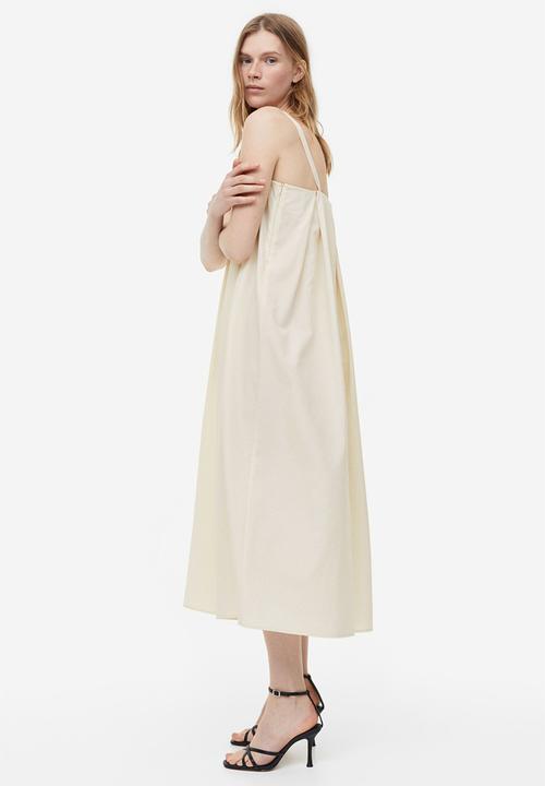 H&M - Pleated dress - cream