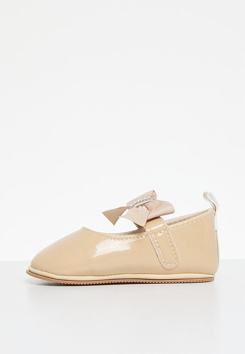 Pop Candy - Bow décor pumps - champagne