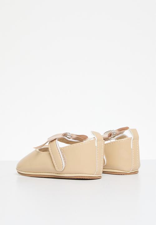 Pop Candy - Bow décor pumps - champagne