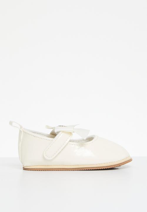 Pop Candy - Bow décor pumps - white