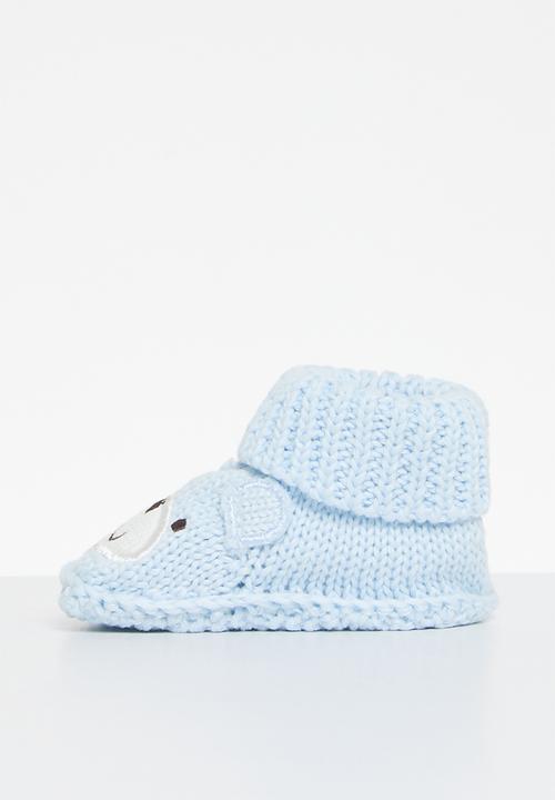 Pop Candy - Sock booties - blue