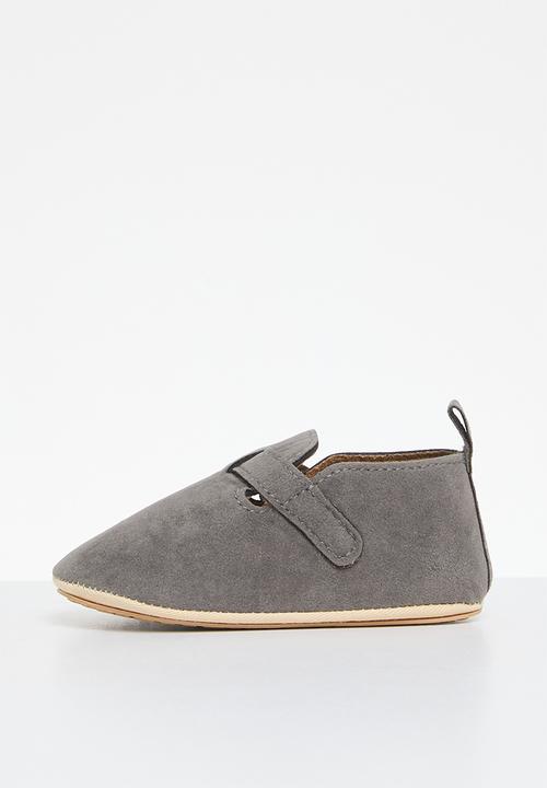 Pop Candy - Side buckle booties - grey