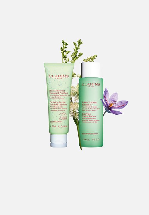 Clarins - Clarins Perfect Cleansing - Purifying Cleansing Duo
