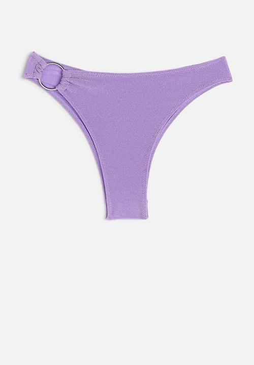 H&M - Brazilian bikini bottoms - purple