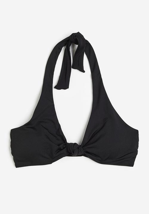 H&M - Padded bikini top - black