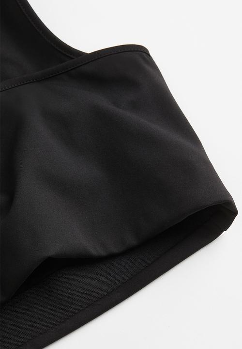 H&M - Drymove™ medium support sports bra - black